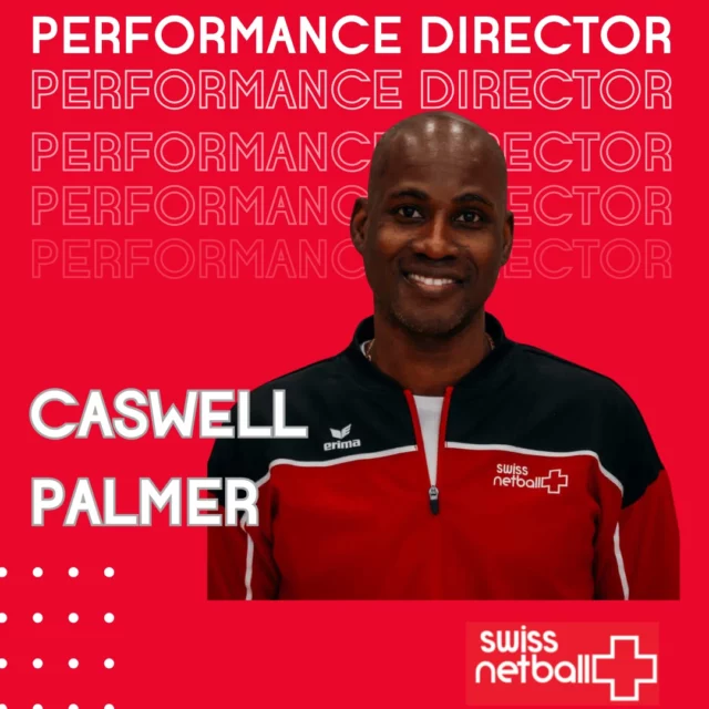The Swiss Netball committee has appointed Caswell Palmer as Performance Director, effective from next season. 👏 

Caswell will lead strategic planning, oversee programme development, build strong stakeholder relationships and guide the next phase of Swiss Netball’s performance growth, fostering a lasting culture of high performance and achievement across our National Squads.

We believe this is a pivotal role for Swiss Netball and trust that our members will support this direction and the appointment of Caswell.