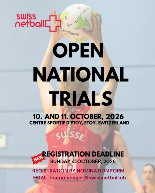 There's still time to nominate for our Open National Squad! The deadline has been extended to Sunday 4th October. Get in touch if you have any questions about Eligibility, even if you currently live outside of Switzerland.