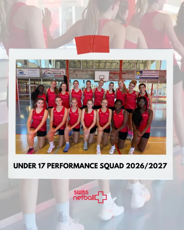 Announcing our U17 Performance Squad for 2026/27!

A massive congratulations to the following athletes on being selected. Thank you to the the coaching staff, support staff, schools, clubs, and families for all of their hard work and dedication during the selection process. 

The team have already been training hard, and we can't wait to share what they have been putting out on court!

Hopp Suisse!🇨🇭
